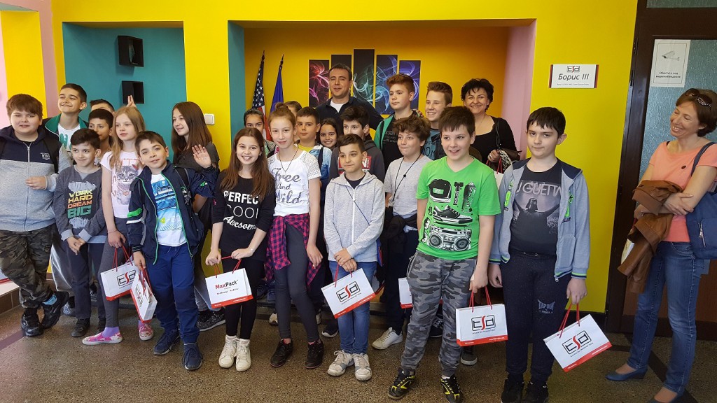 TSD Hosted Students from Pleven, Taking Them into the Real IT World