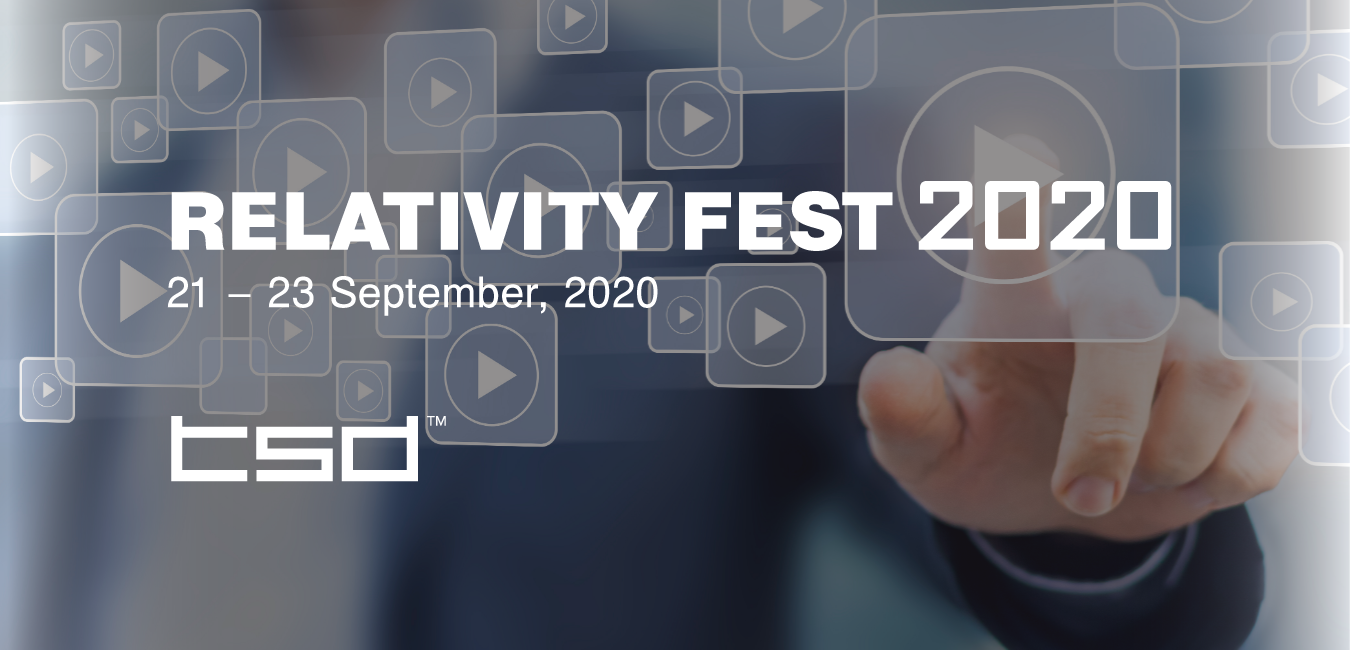 TSD at Relativity Fest 2020