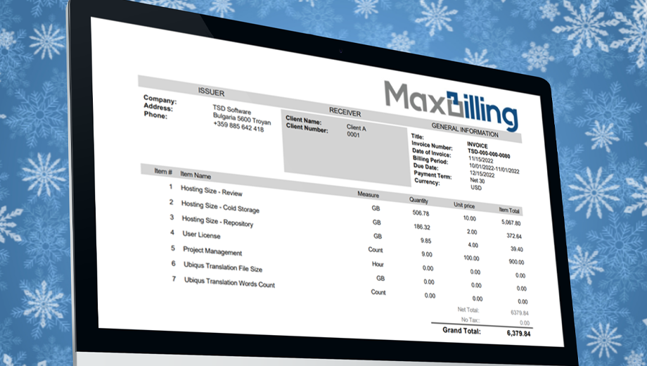 What Is New in the Final 2022 MaxBilling Release